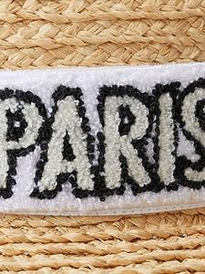 maisonmichel Maison Michel Henrietta logo-print straw hat - Beige