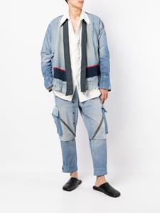 greglauren Greg Lauren Denim jack - Blauw