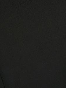 Moschino Sjaal met logo jacquard - Zwart