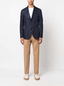 Lardini Blazer met enkele rij knopen - Blauw
