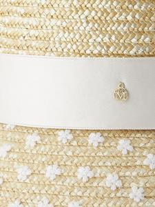 maisonmichel Maison Michel Mini New Kendall strohoed - Beige