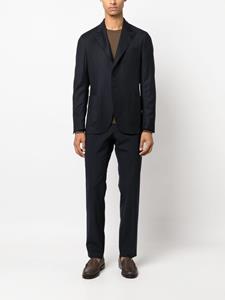 Lardini Blazer met bloemenapplicatie - Blauw