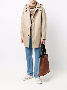 Mackintosh Jas met capuchon - Beige