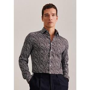 seidensticker Businesshemd "Shaped", Shaped Langarm Kentkragen Floral