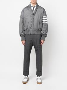 thombrowne Thom Browne Bomberjack met vier strepen - Grijs