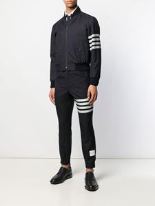thombrowne Thom Browne Bomberjack met gestreept detail - Blauw