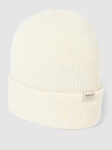 Barts Beanie met labeldetail, model 'KINABALU'