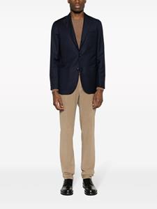Barba Blazer met enkele rij knopen - Blauw