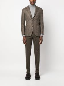 Barba Blazer met enkele rij knopen - Groen