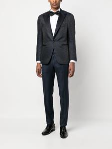 Canali Wollen pantalon - Blauw