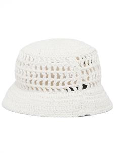 Prada Raffia vissershoed - Wit
