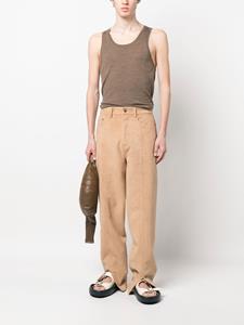 Nanushka Straight broek - Beige