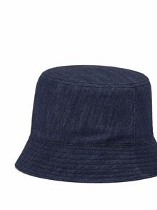 Prada Vissershoed met logo - Blauw