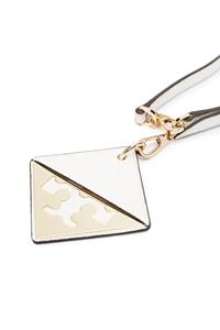 toryburch Tory Burch Gespriem met krokodillen-reliëf - Wit