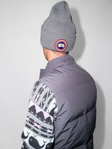 Canada Goose Ribgebreide muts - Grijs