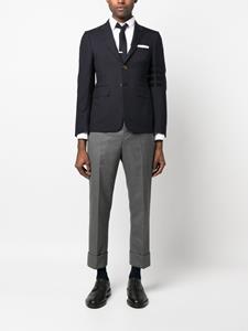 thombrowne Thom Browne Blazer met enkele rij knopen - Blauw
