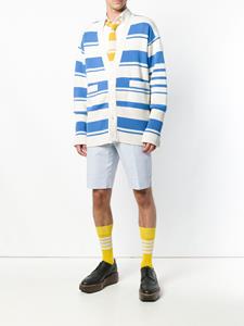 thombrowne Thom Browne Seersucker short - Blauw