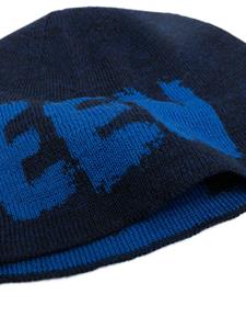 alexandermcqueen Alexander McQueen Intarsia muts - Blauw