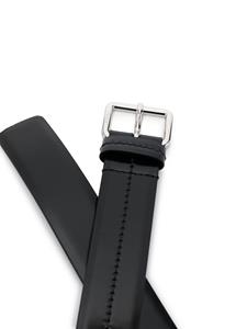 Prada Riem met gegraveerd logo - Zwart