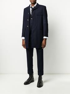 Thom Browne Blazer met enkele rij knopen - Blauw