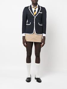 Thom Browne Blazer met contrasterende afwerking - Blauw