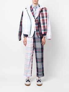 Thom Browne Blazer met patchwork - Rood