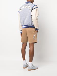 RHUDE Honkbaljack met jacquard - Blauw