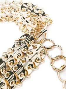 Rabanne Riem met schakelketting - Goud