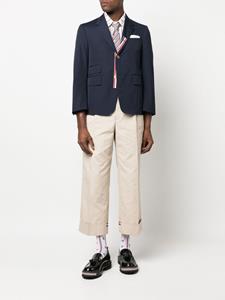 thombrowne Thom Browne Blazer met enkele rij knopen - Blauw