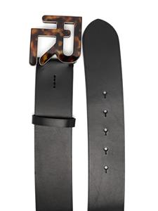 ralphlaurencollection Ralph Lauren Collection Riem met logogesp - Zwart