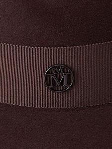 maisonmichel Maison Michel Virginie wool hat - Bruin