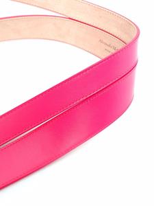 alexandermcqueen Alexander McQueen Leren gespriem - Roze