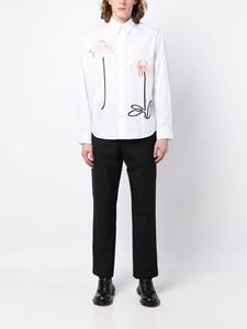 Simone Rocha Straight broek - Zwart