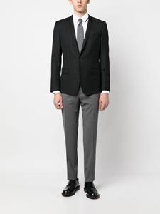 Canali Pantalon van wolmix - Grijs