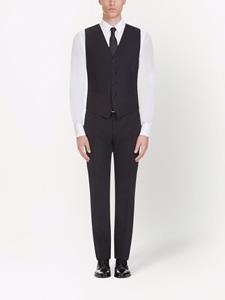 dolce&gabbana Dolce & Gabbana Pantalon met toelopende pijpen - Zwart