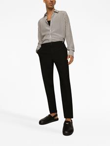 Dolce & Gabbana Geplooide pantalon - Zwart