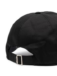 MSGM Honkbalpet met logoprint - Zwart