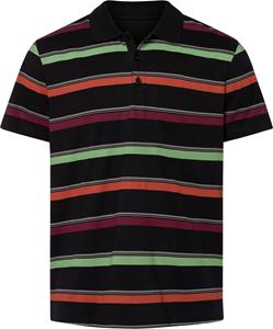 Your Look... for less! Heren Poloshirt met korte mouwen zwart gestreept Größe