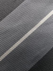 Gestreepte stropdas - 035 MED GREY