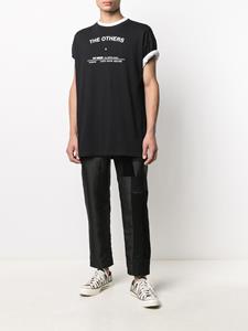 blackcommedesgarçons Black Comme Des Garçons Broek met patchwork - Zwart