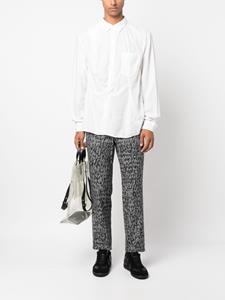 commedesgarçonshommeplus Comme des Garçons Homme Plus Straight broek - Zwart