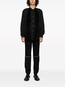 commedesgarçonshommeplus Comme des Garçons Homme Plus Wollen broek - Zwart