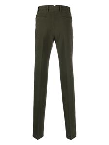 Incotex Batavia geplooide pantalon - Groen