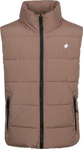 Trainingsjack Superdry Sports Puffer Bodywarmer Beige