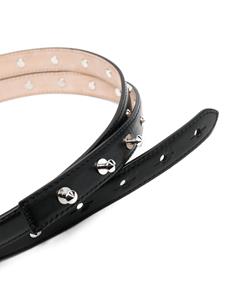 Alexander McQueen Leren riem - Zwart