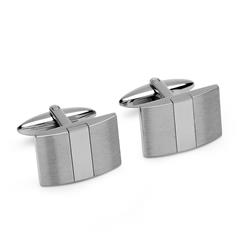 Unique Mannenaccessoires manchetknopen roestvrij staal