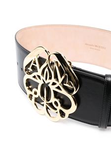 alexandermcqueen Alexander McQueen Riem met logoplakkaat - Zwart