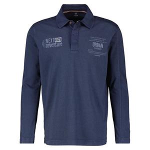 LERROS Langarm-Poloshirt "LERROS Langarm Rugbyshirt"