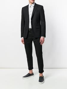 dolce&gabbana Dolce & Gabbana Chino met logo-label - Zwart