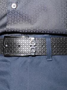 Ferragamo Riem met Gancini-motief - Zwart